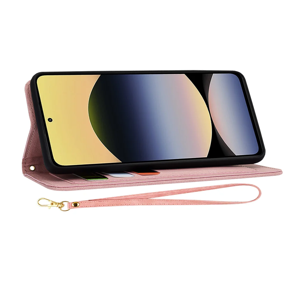 Case for Xiaomi Redmi Note 14 5G, Techsuit, FlipCraft, Pink - Image 4