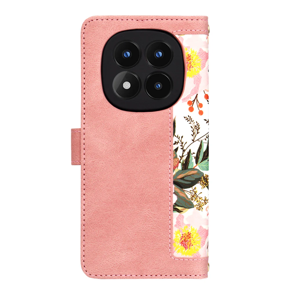 Case for Xiaomi Redmi Note 14 Pro 4G, Techsuit, FlipCraft, Pink - Image 3