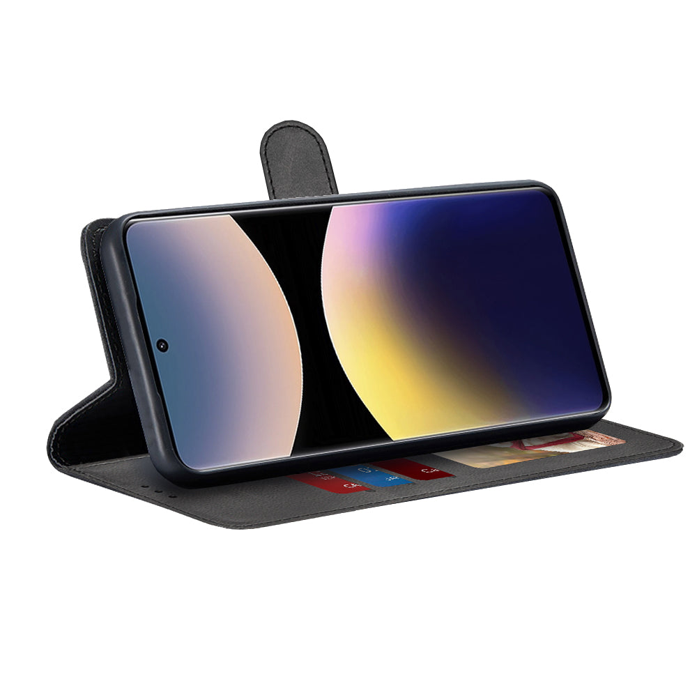 Case for Xiaomi Redmi Note 14 Pro+ 5G, Techsuit, Diary Book, Black - Image 2