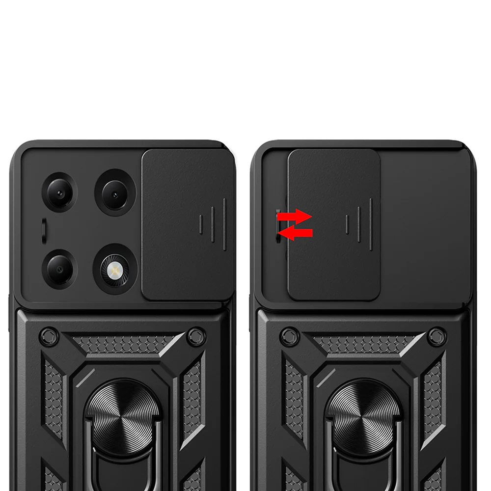 Case for Xiaomi Redmi Note 14S / Note 13 Pro 4G / Poco M6 Pro 4G, Techsuit, CamShield, Blue - Image 2