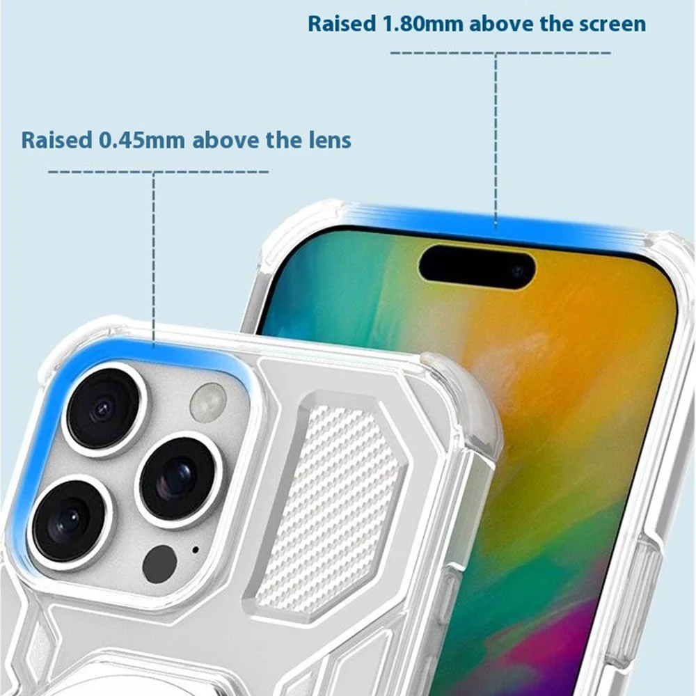 Case for Xiaomi Redmi Note 15 Pro 4G, Techsuit, Carbon Shield Pro, Black. - Image 2