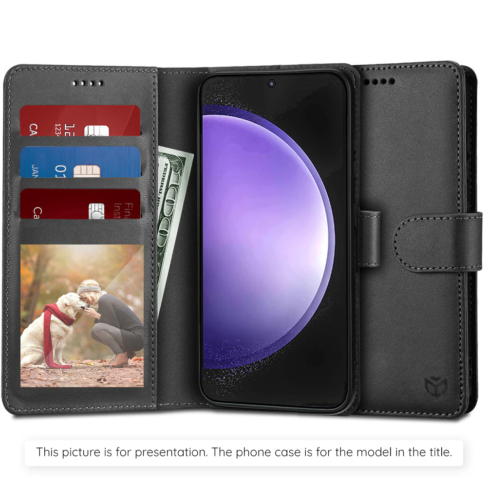 Case for Xiaomi Redmi Note 15 Pro 5G, Techsuit, Diary Book, Black