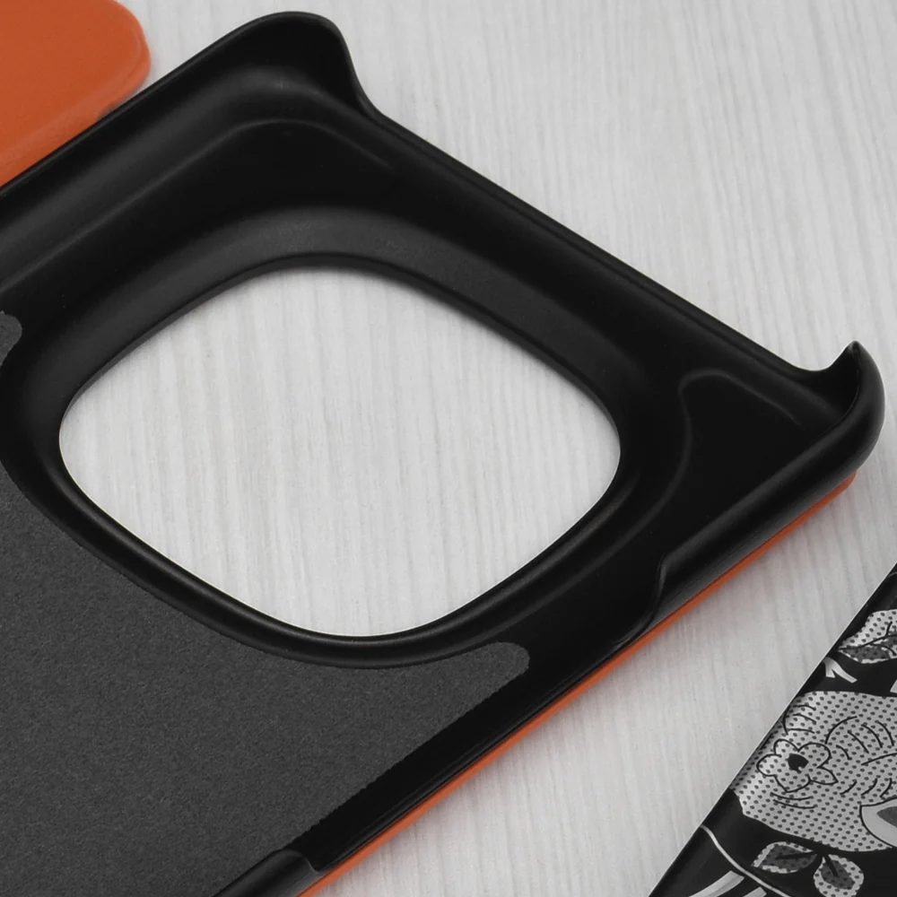 Case for Xiaomi Redmi Note 15 Pro 5G, Techsuit, eFold, Orange - Image 3