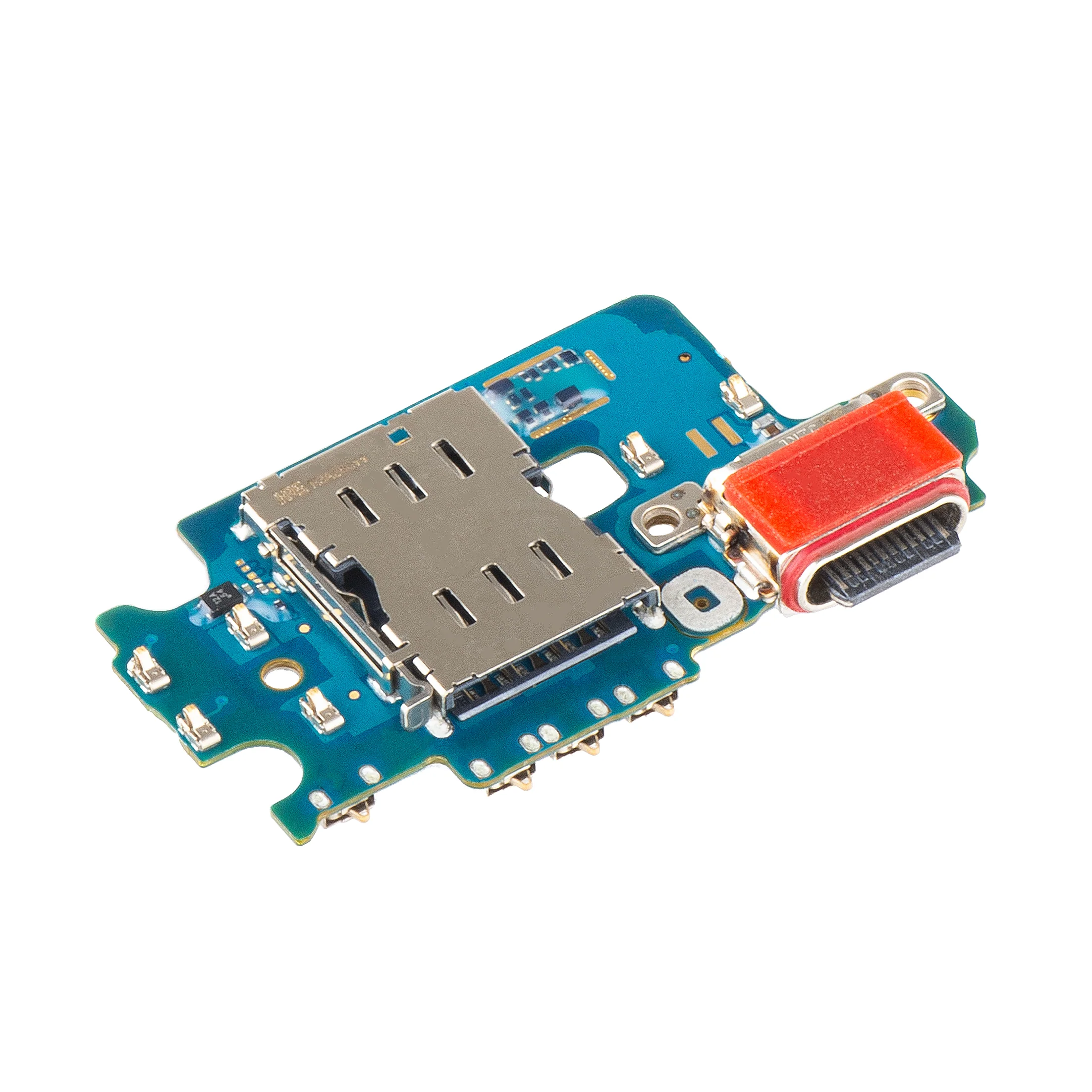 Charging Connector Board - Microphone - SIM Reader Module Samsung Galaxy S24 S921, Swap GH96-16507A - Image 2