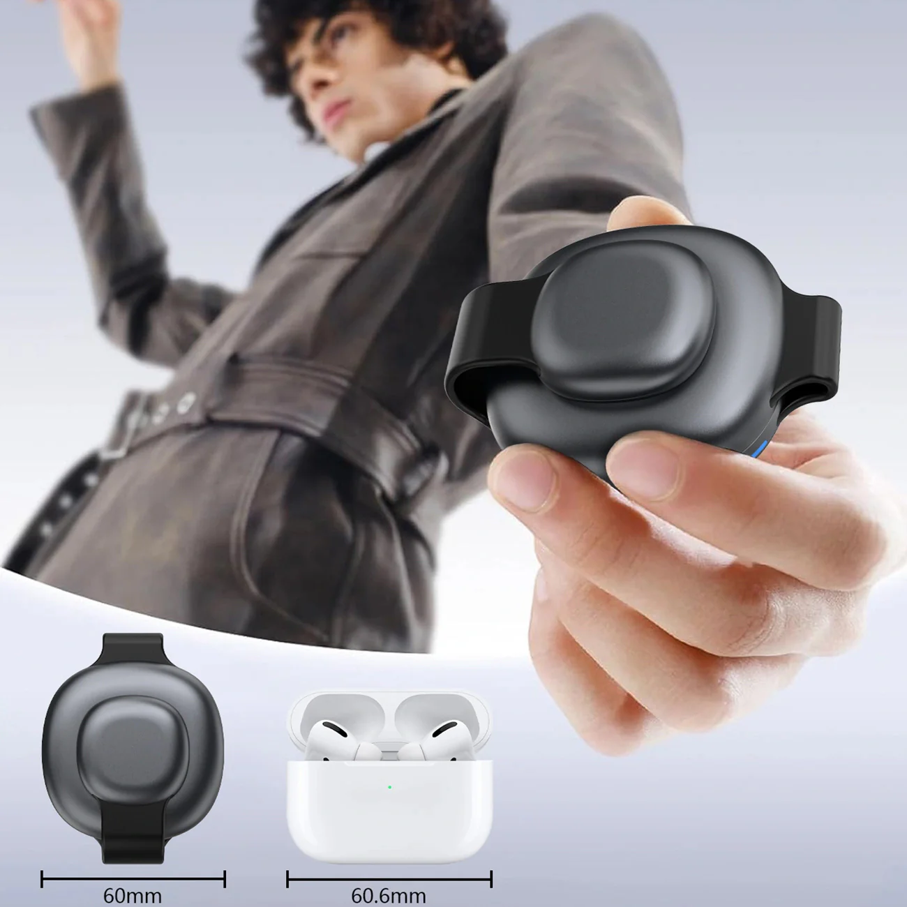 Dudao A11S 3in1 Wireless Network Charger, 15W, Black - Image 8