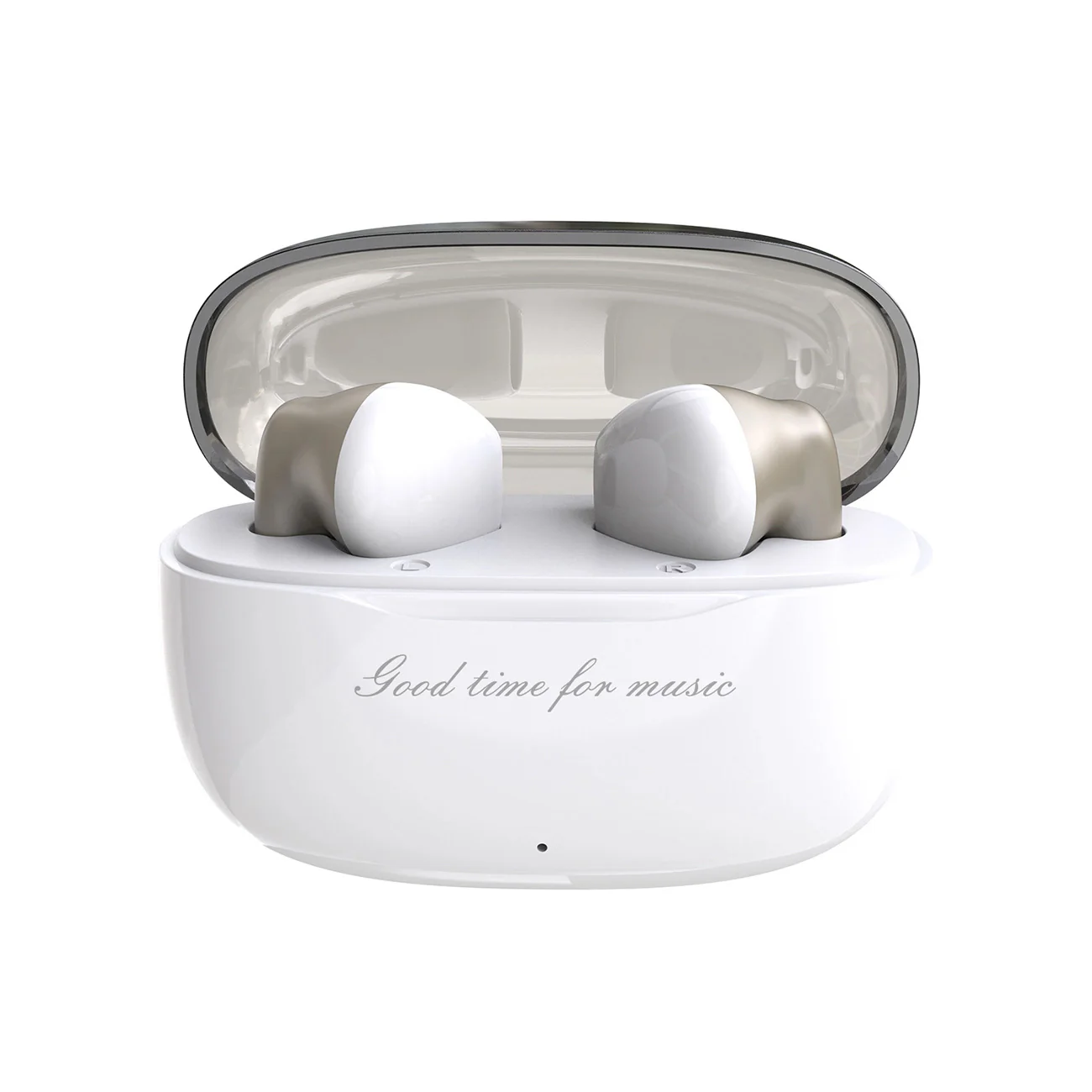 Dudao U8 Bluetooth Handsfree, TWS, White