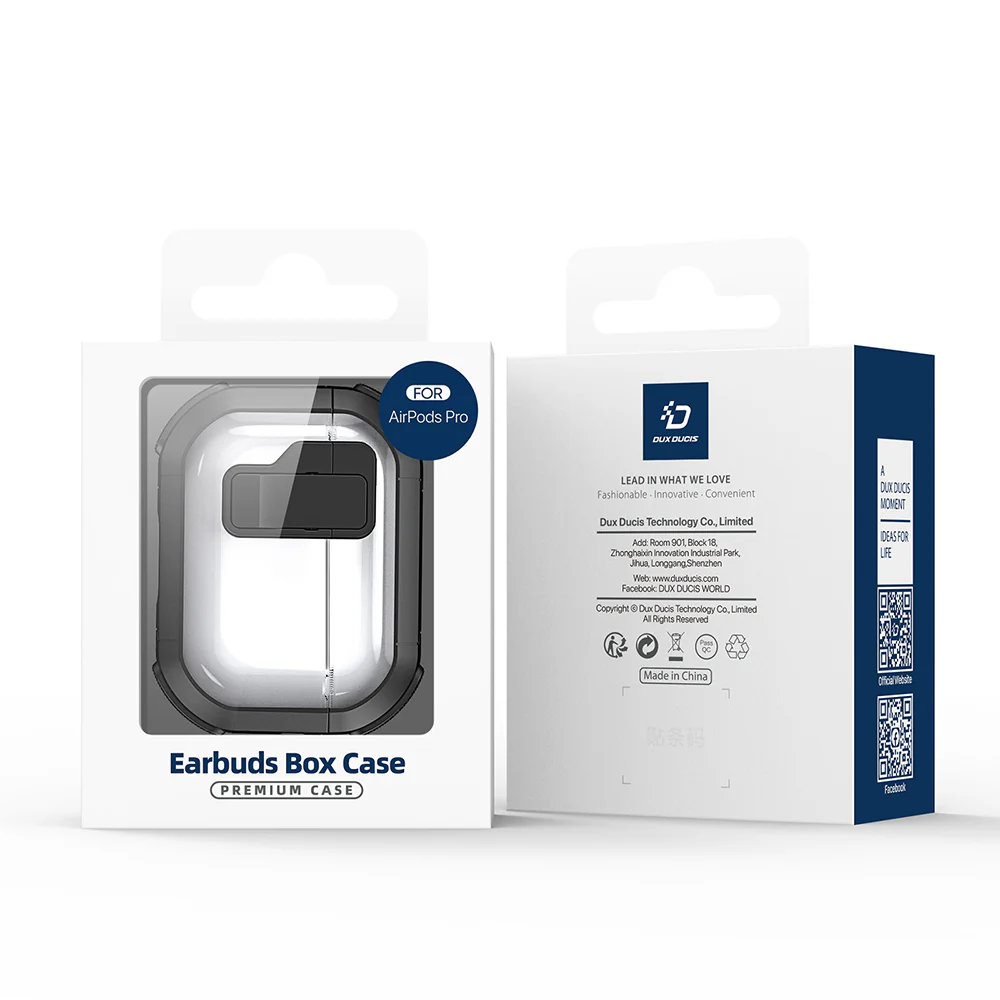 DUX DUCIS PECN Case for Apple AirPods 4, White Pink - Image 7