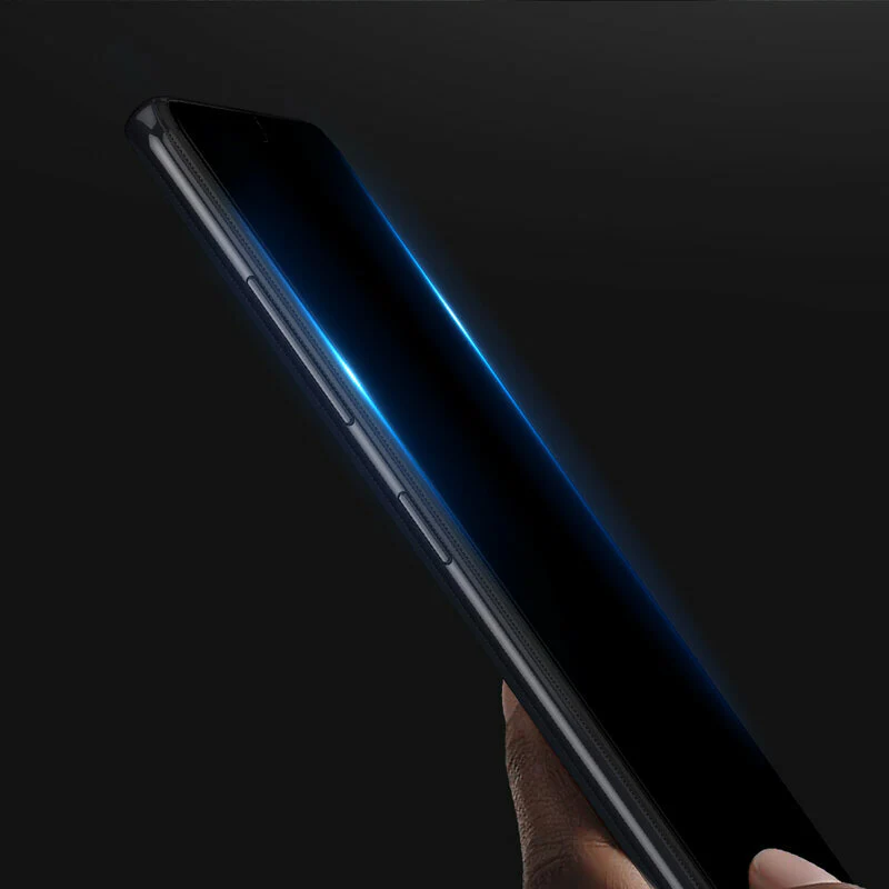DUX DUCIS Screen Protector for Samsung Galaxy A35 5G A356, Tempered Glass, Edge Glue, Black - Image 5
