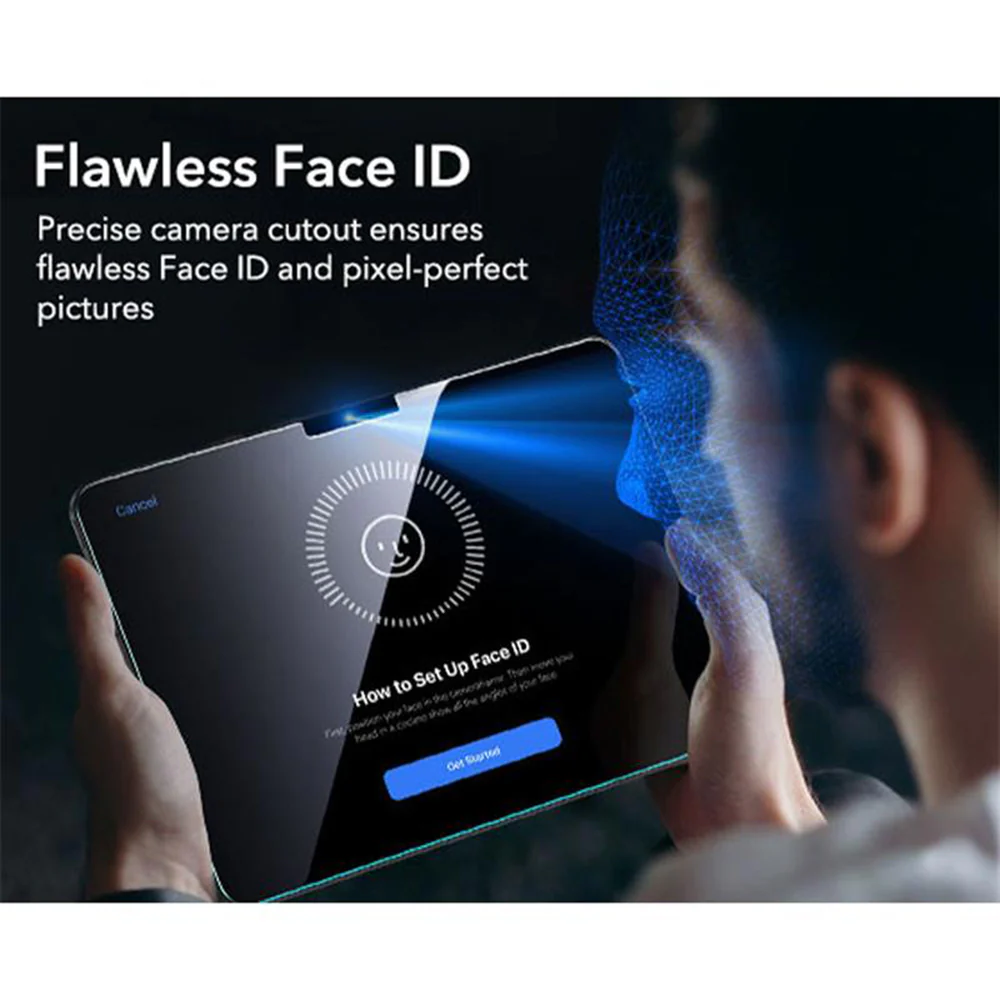 ESR Screen Protector Film for Apple iPad Air 11 (2026) / Air 11 (2025), Tempered Glass, Full Glue - Image 4