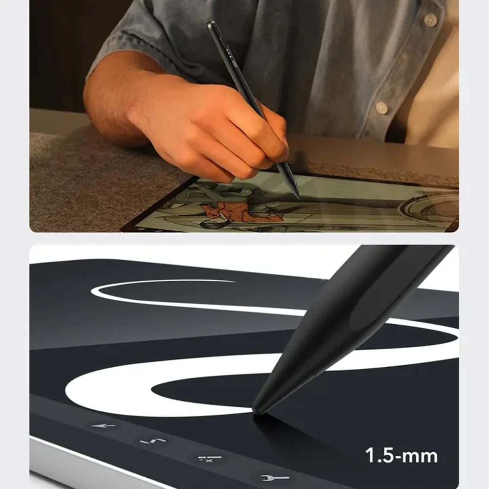 ESR Touch Pen for Apple iPad, Active Version, Black - Image 7