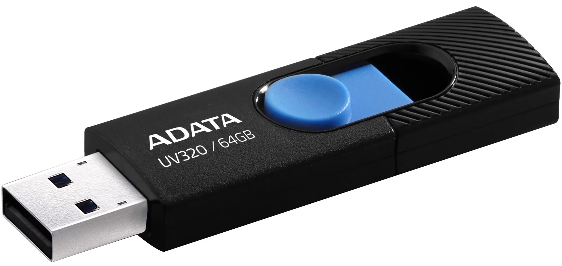 External USB-A 3.2 Memory Adata UV320, 64Gb AUV320-64G-RBKBL - Image 2