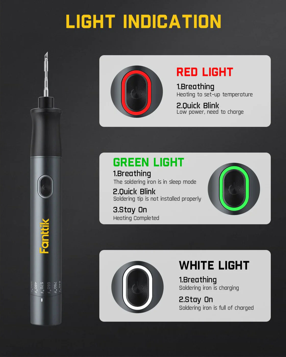 Fanttik T1 Max Soldering Iron, 8in1 - Image 6