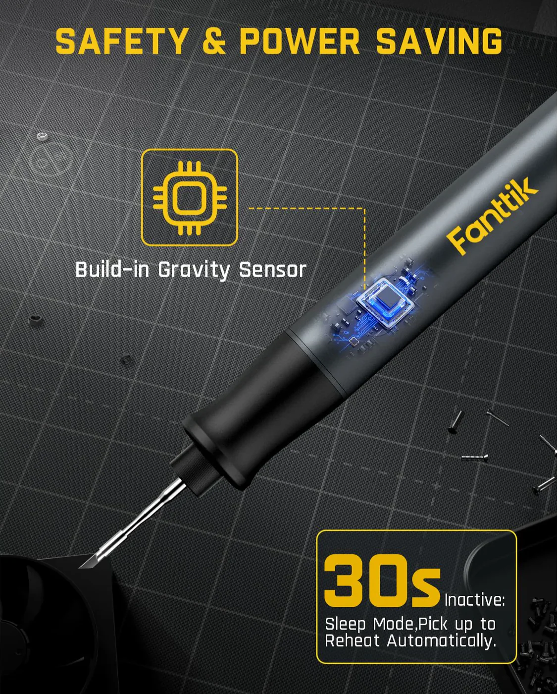 Fanttik T1 Max Soldering Iron, 8in1 - Image 7