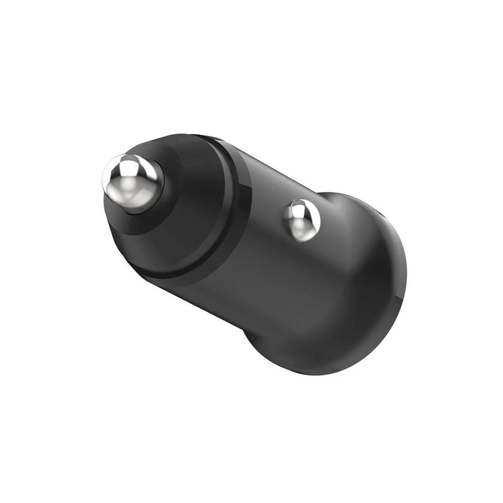 Fixed Auto Charger, 15.5W, 3A, 2 x USB-A, Black - Image 3
