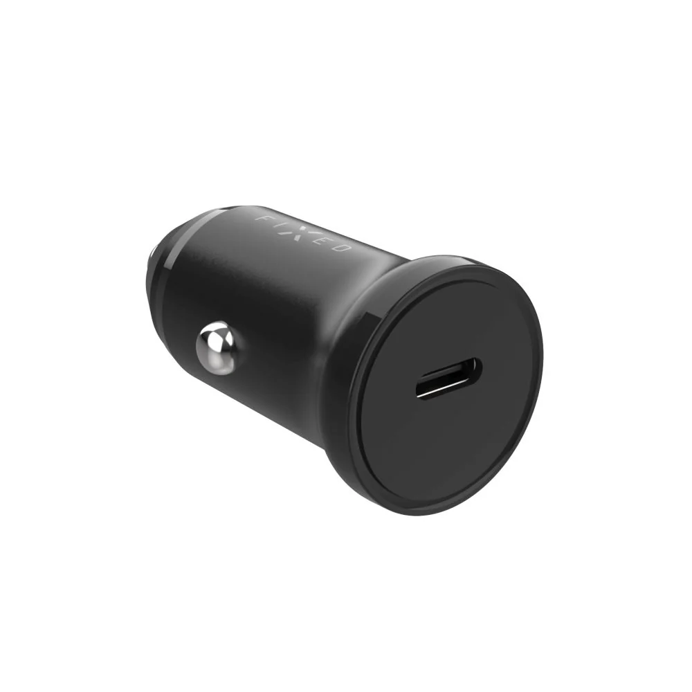 Fixed Auto Charger, 30W, 3A, 1 x USB-C, Black - Image 4