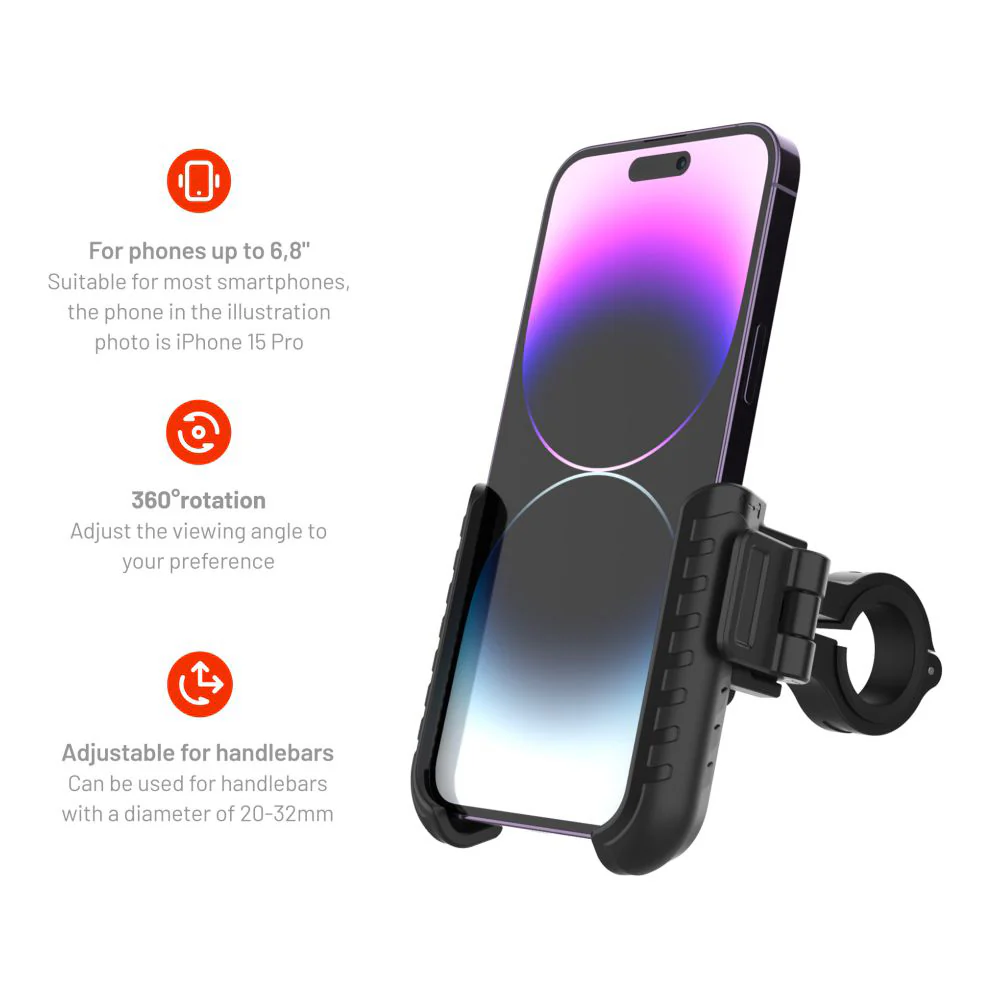 Fixed FIXBIP Bicycle Holder, Universal, Black - Image 5