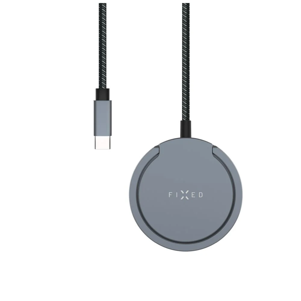 Fixed Ring Wireless Network Charger, 15W, 1.67A, Gray - Image 3