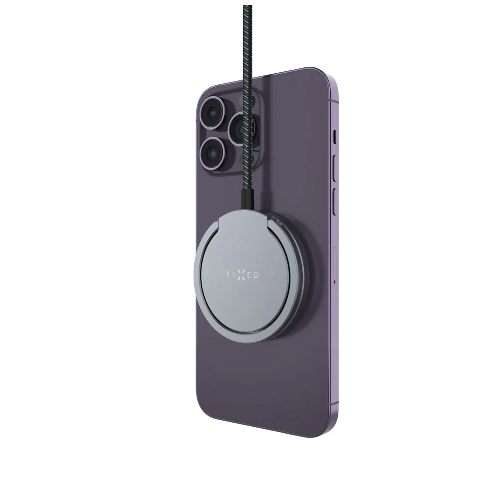 Fixed Ring Wireless Network Charger, 15W, 1.67A, Gray - Image 4