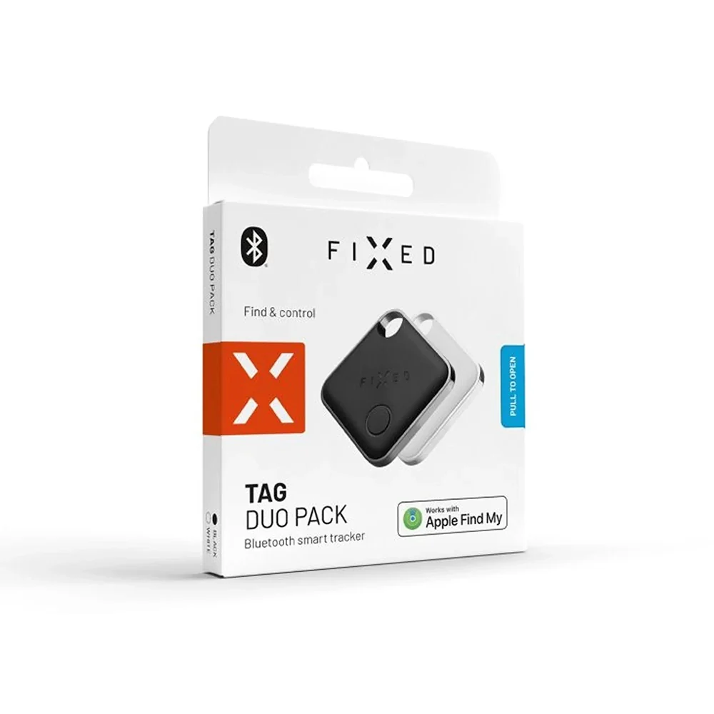 Fixed SmartTag Duo for iOS, Set of 2 Pieces, White / Black - Image 7