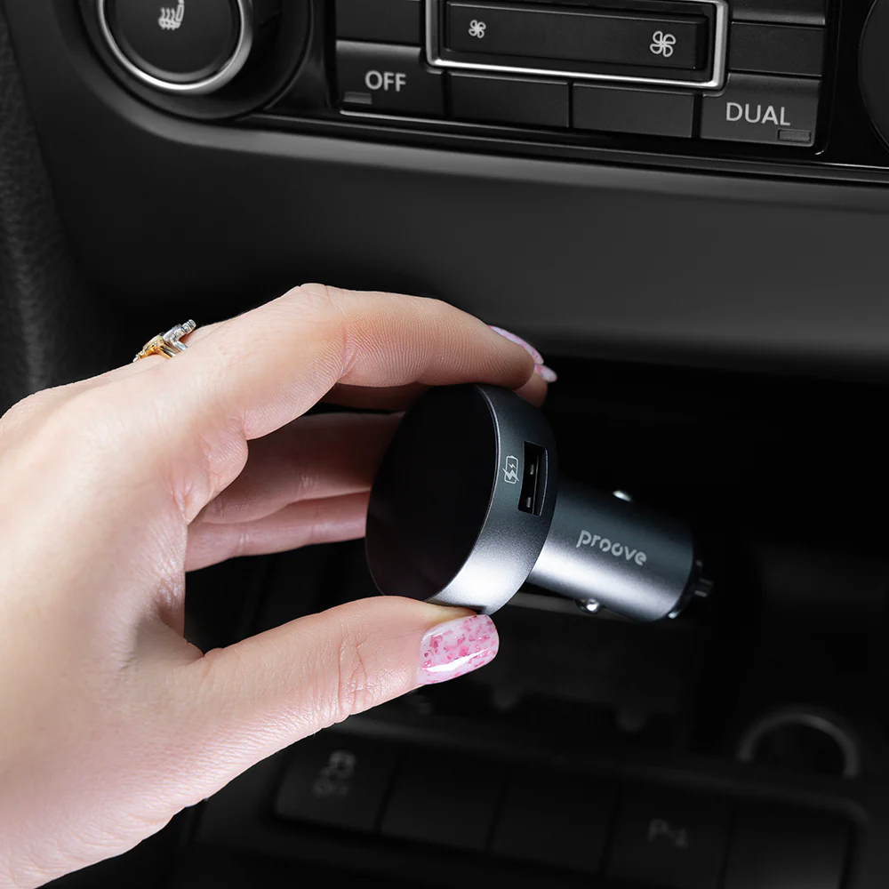 FM Bluetooth Modulator Proove, 1 x USB-A - 1 x USB-C - 1 x microSD FMSS30110003 - Image 5