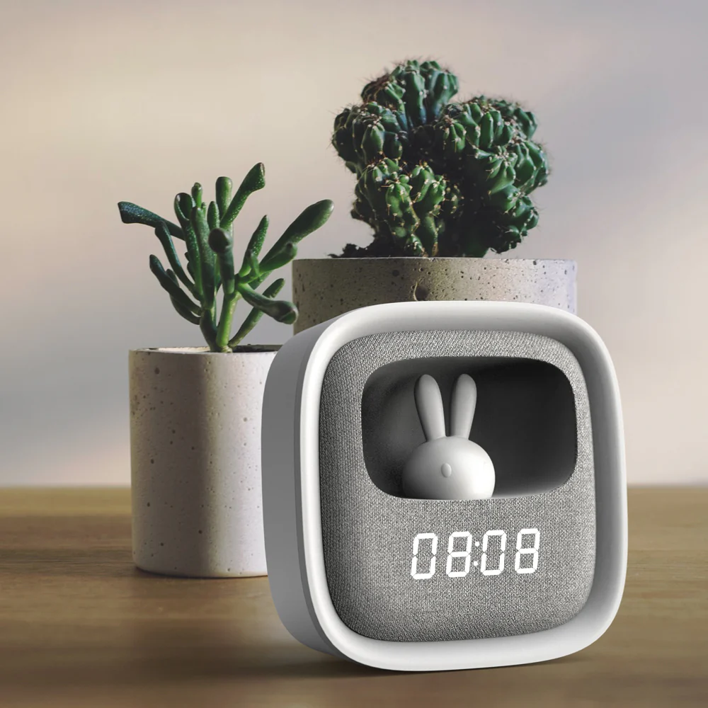 Forever Pure FNL-06 Aurora Digital Clock, White - Image 6