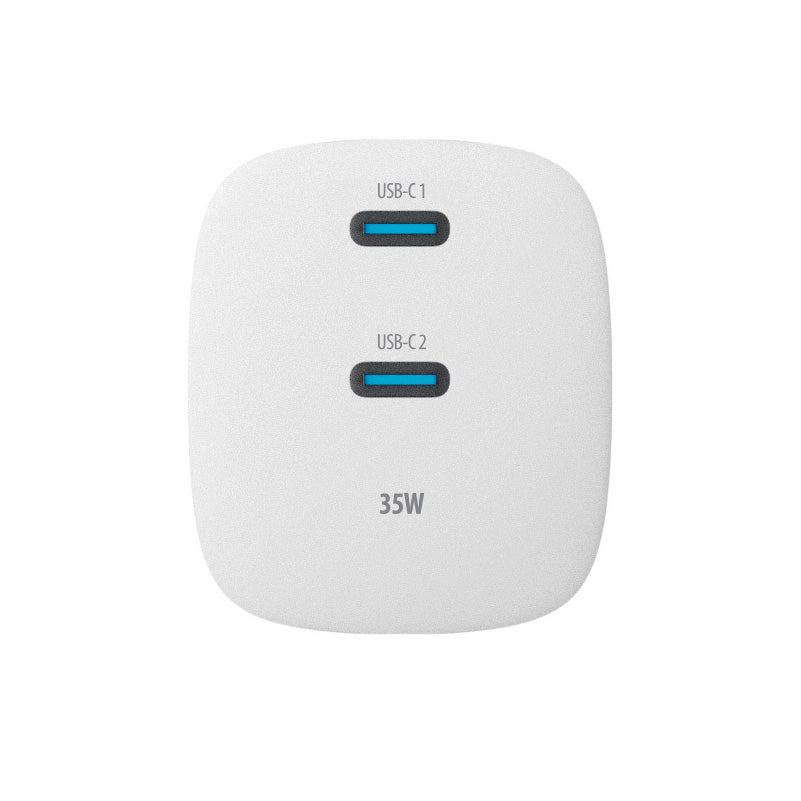 Forever TC-05-35CC Network Charger, 35W, 3A, 2 x USB-C, White - Image 3
