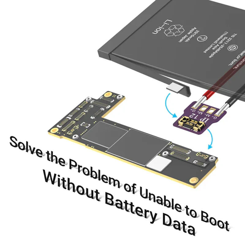 FPC Connector 2UUL BT02 for Apple iPhone 8 - 15 Pro Max Battery / Android Series - Image 6