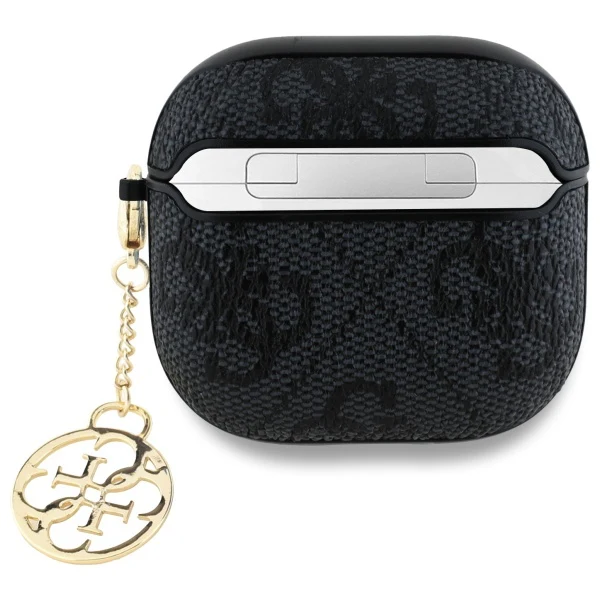 Guess 4G Charm Case for Apple AirPods 4, Black - Image 2