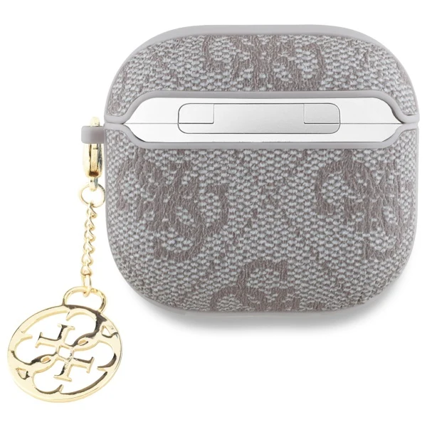Guess 4G Charm Case for Apple AirPods 4, Pink - Image 2