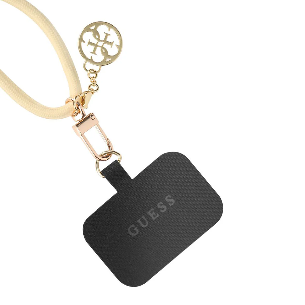 Guess CBDY 4G Charm Phone Lanyard, Pink - Image 2