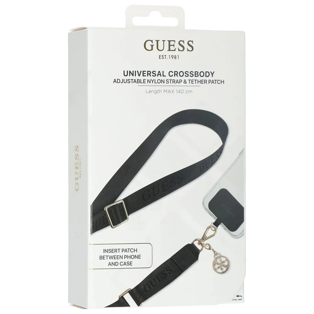 Guess Link Snap Phone Cord, Black - Image 4