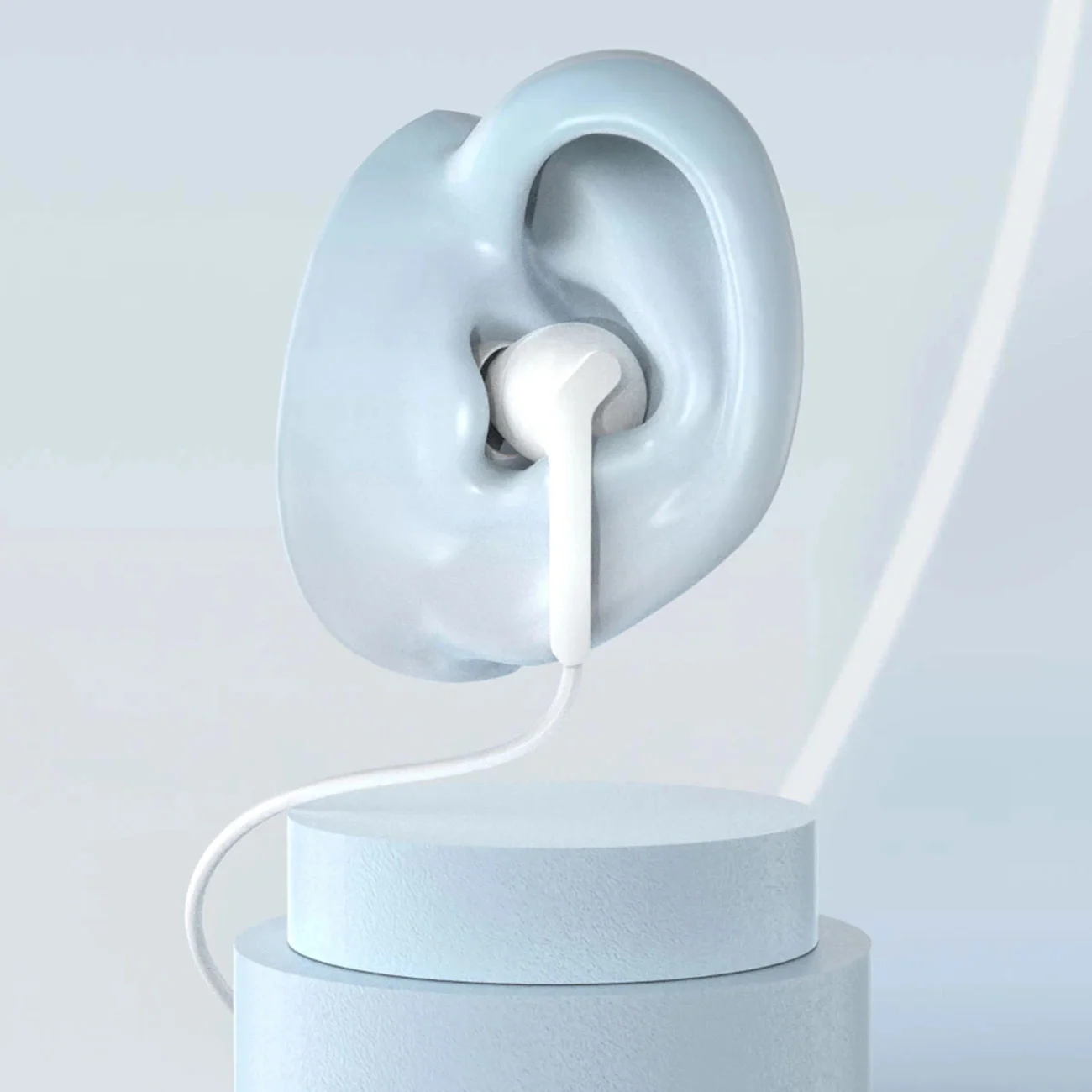 Handsfree 3.5mm Dudao X3+, White - Image 3