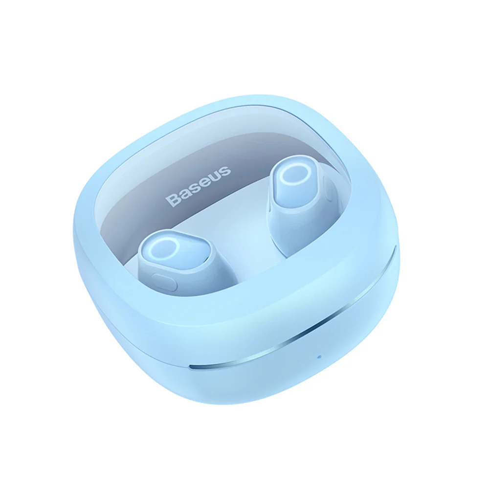 Handsfree Bluetooth Baseus WM02+, TWS, Blue NGTW370303 - Image 5