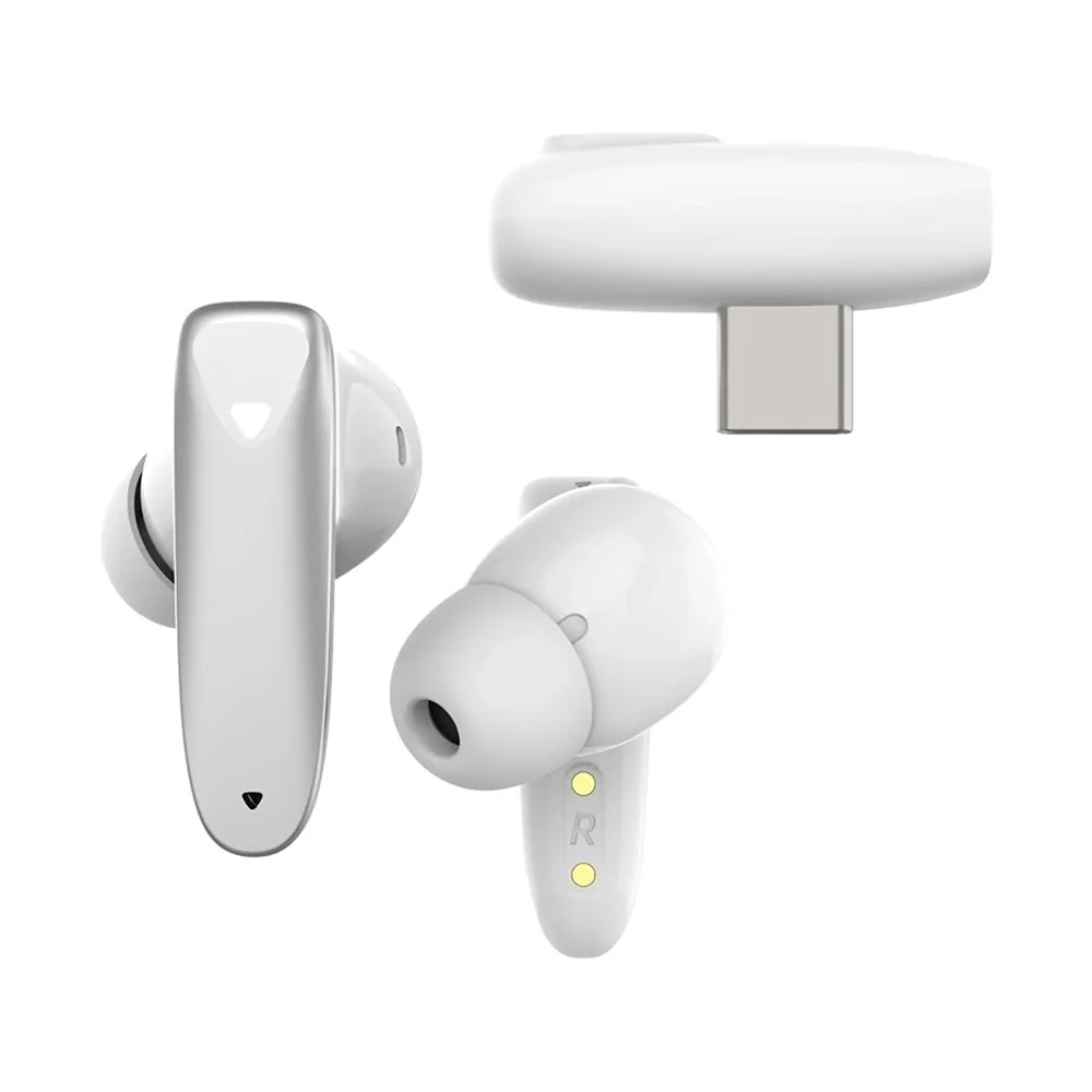Handsfree Bluetooth Fixed Pods, TWS, White - Image 2