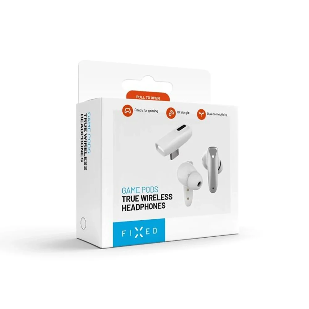 Handsfree Bluetooth Fixed Pods, TWS, White - Image 7
