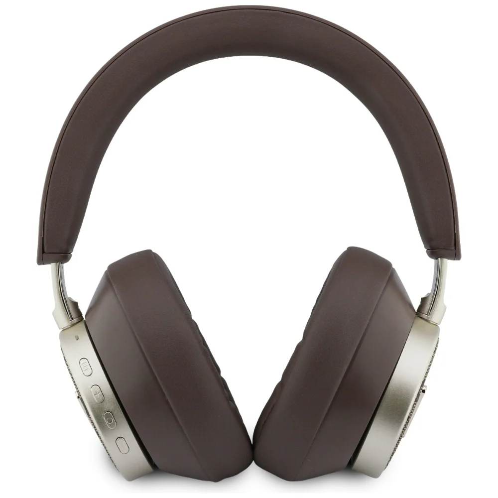 Handsfree Bluetooth Guess 4G Gold Triangle Logo, A2DP, Brown - Image 3