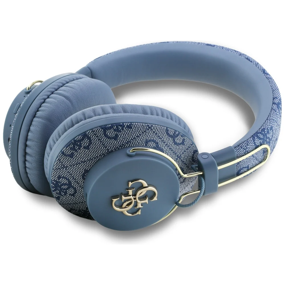 Handsfree Bluetooth Guess 4G Metal Logo, A2DP, Blue - Image 3