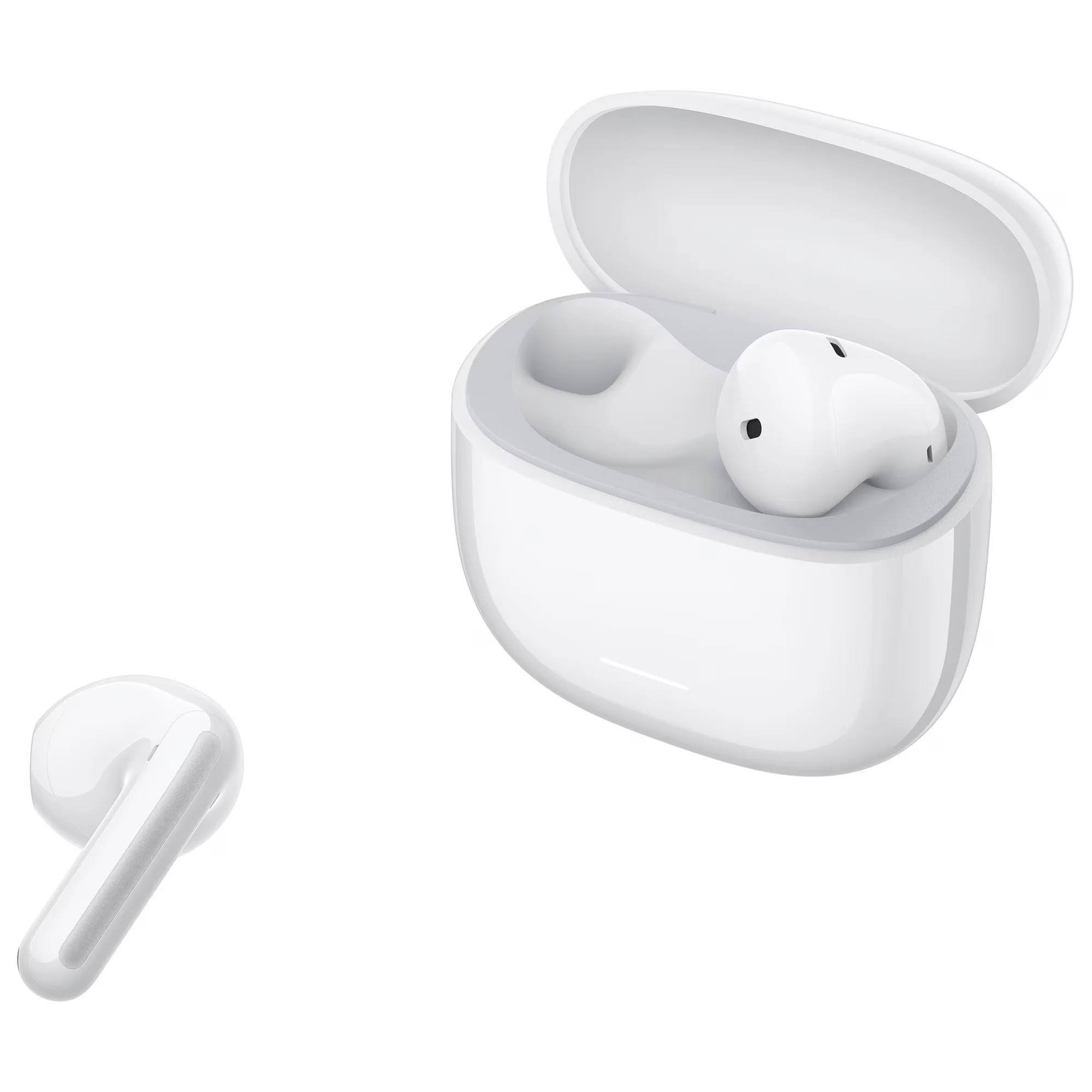 Handsfree Bluetooth Xiaomi Redmi Buds 8 Active, TWS, MultiPoint, White BHR08JUGL - Image 5
