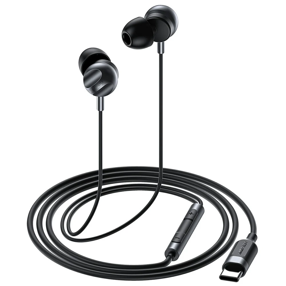 Handsfree USB-C Acefast L6, Black - Image 2
