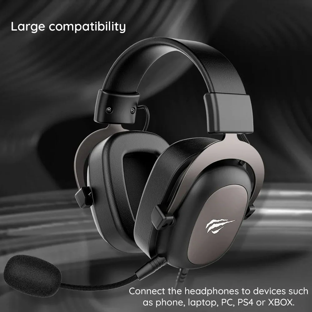 HAVIT H2002D 3.5mm Gaming Headphones, 2m, Red - Image 5