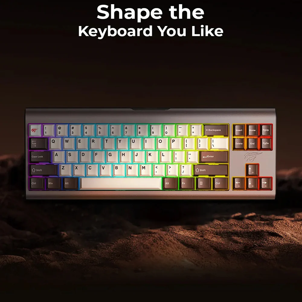 HAVIT KB896L Wired USB Gaming Keyboard, RGB, 1.2m, Green - Image 2