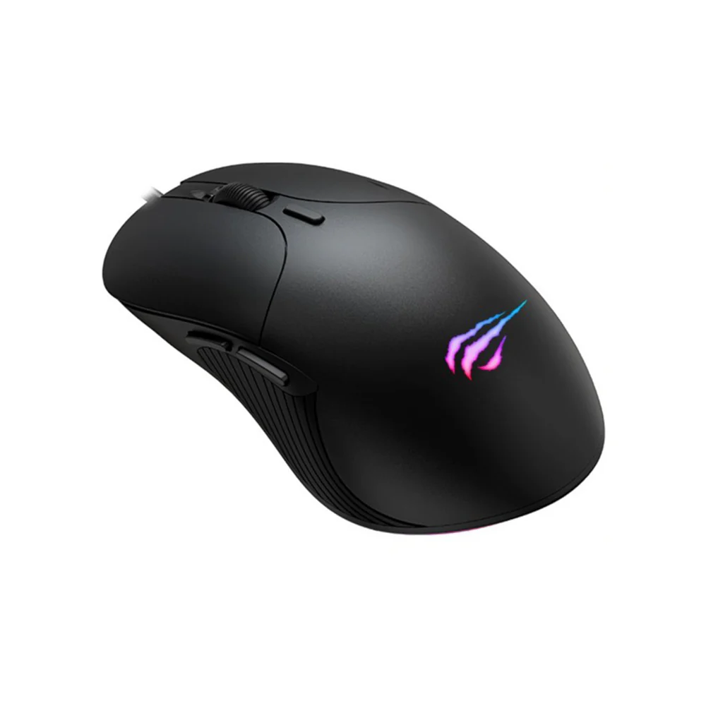 HAVIT MS1020WB Wired USB Gaming Mouse, RGB, 2400DPI, Black - Image 2