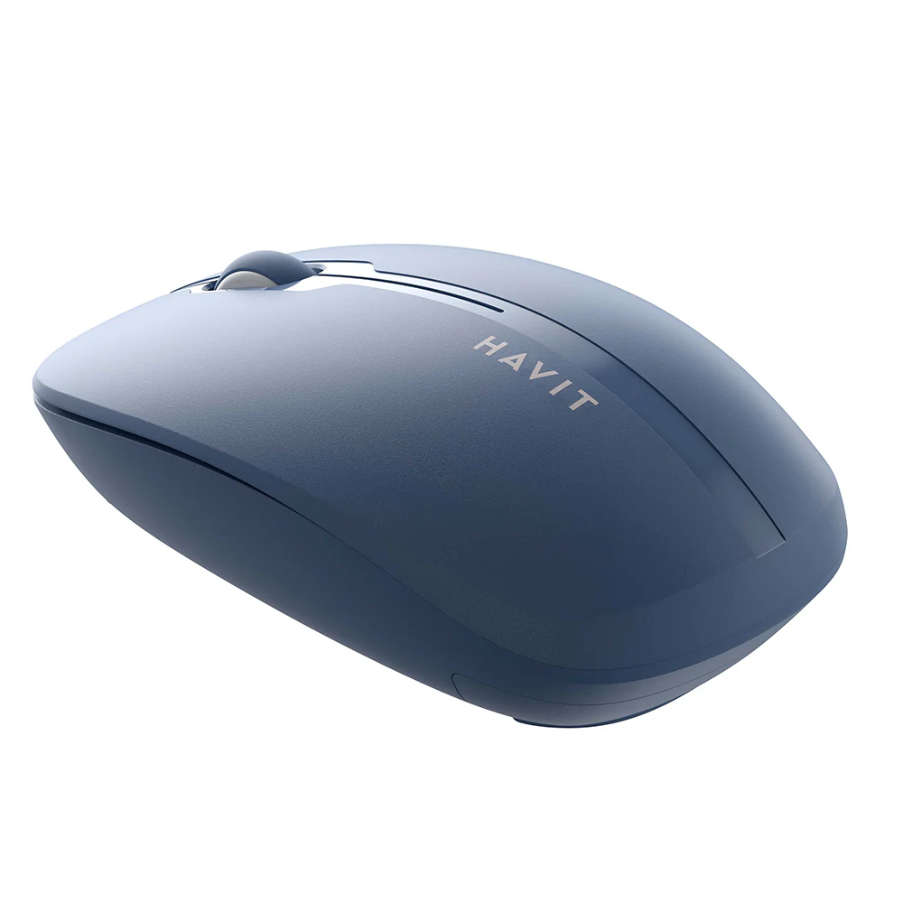 HAVIT MS53WB Wireless Mouse, 1600DPI, Blue - Image 2