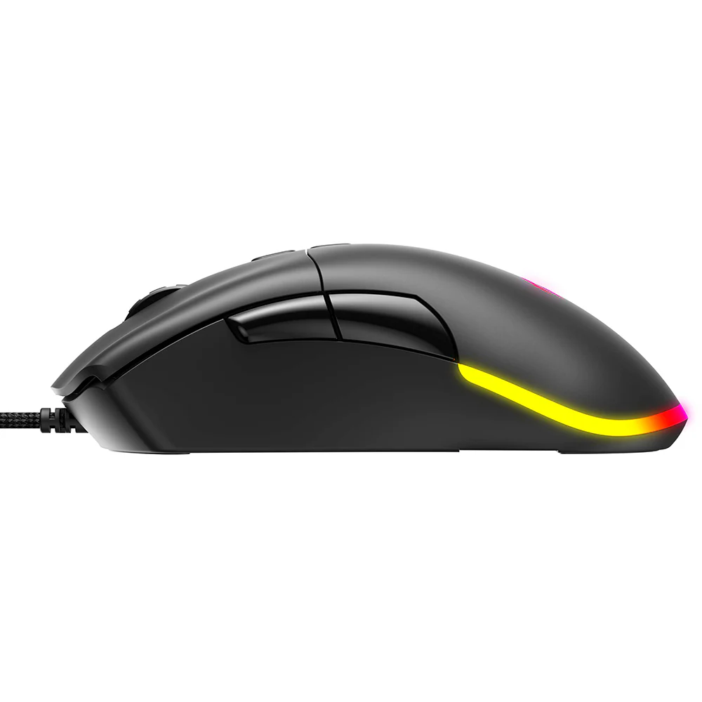 HAVIT MS954 Wired USB Gaming Mouse, 800DPI - 12000DPI, 1.6m, Black - Image 4