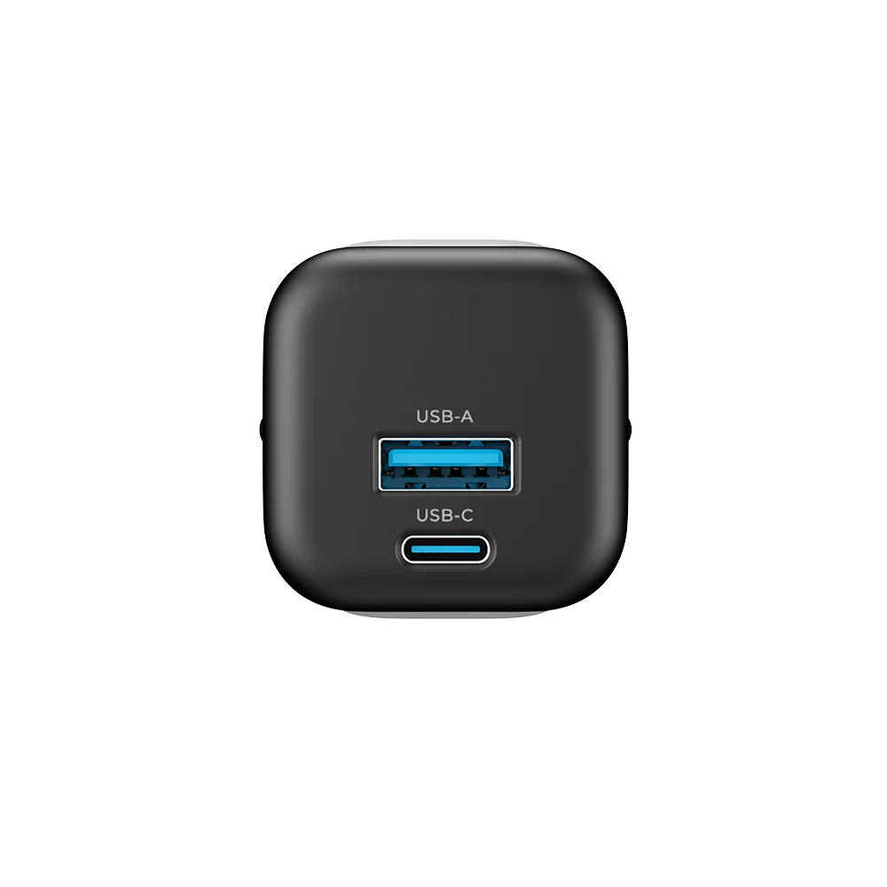 HAVIT UC230 Network Charger, 33W, 3A, 1 x USB-A - 1 x USB-C, Black Grey - Image 5