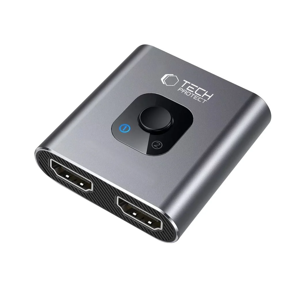 HDMI Video Switch Tech-Protect HB07, Gray - Image 2