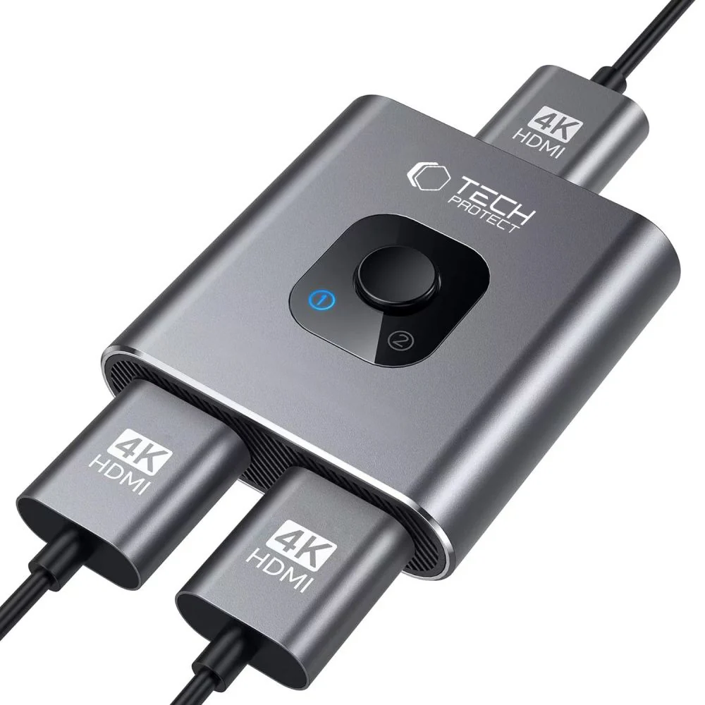 HDMI Video Switch Tech-Protect HB07, Gray - Image 3