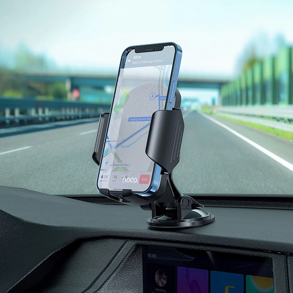 HOCO CA82 Just Fast Universal Car Holder, Black - Image 6