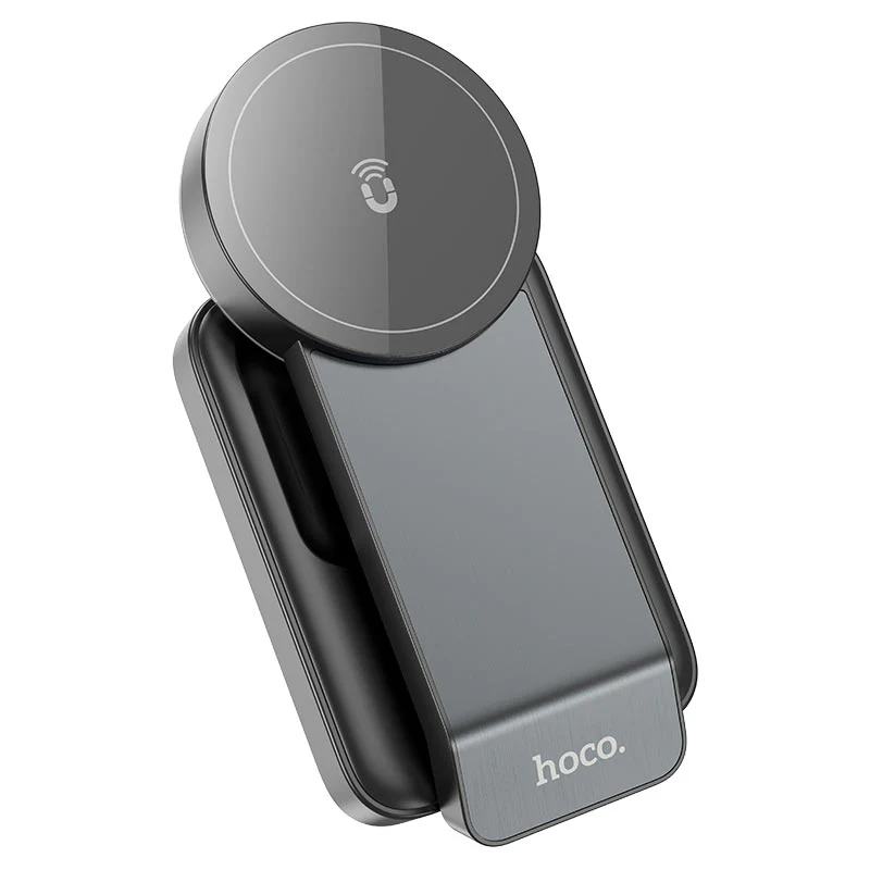 HOCO CQ3 3in1 Wireless Network Charger, 15W, 1.67A, Black - Image 3