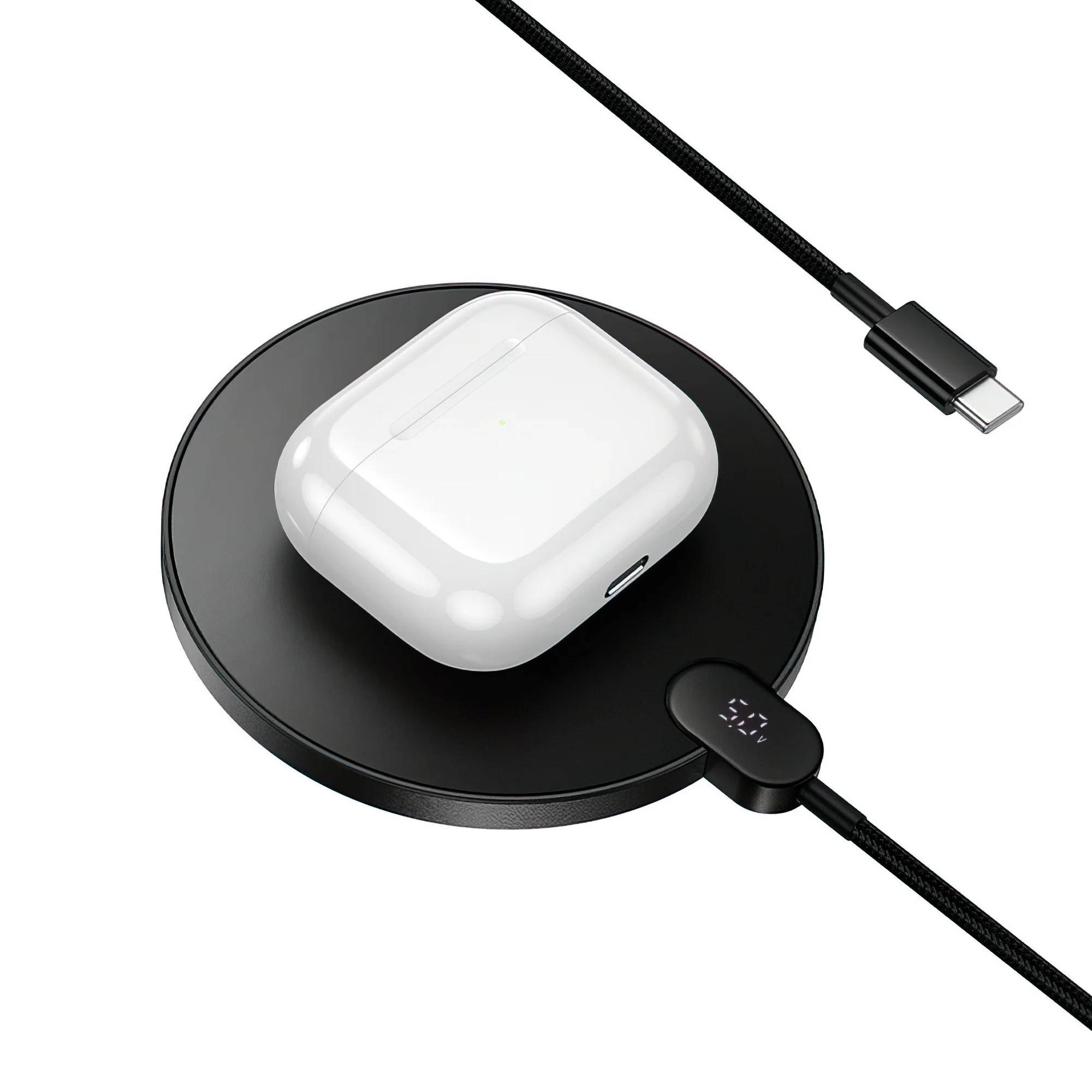HOCO CW62 Wireless Network Charger, 15W, 1.67A, Black - Image 5